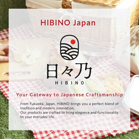 HIBINO 1200ml Stainless Steel Bento Box Leakproof Lunch Box, Divider & Sauce Cup - Picture 7 of 8